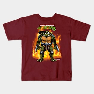 Evil Turtle mutant Kids T-Shirt